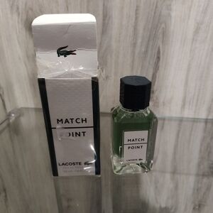 Lacoste Match Point Eau de Toilette with 100 ML 3.3 FL OZ Seal Box